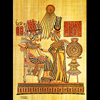 Papyrus Dossier Du Trne De Toutankhamon - 58 Ko