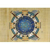 Papyrus Plafond Astronomique Dendrah Simple - 31 Ko