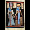 Papyrus Isis-Hathor + Nfertari