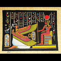 Papyrus Mat Et Hathor - 59 Ko