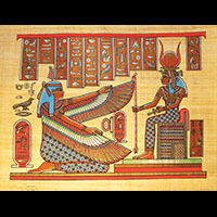 Papyrus Mat Et Hathor - 57 Ko