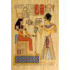 Papyrus Offrande De Fleur De Lotus De Ramsès III À Hathor