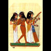 Carte Papyrus :  Les 3 Musiciennes