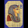 Carte Papyrus : Masque D'or De Toutankhamon Avec Cartouche