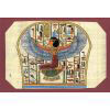 Carte Papyrus: Isis Au Pied Du Catafalque De Toutankhamon