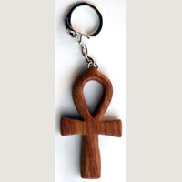 Porte Cl Ankh En Bois - 8.7 Ko