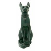 Chat gyptien : Bastet En Vert. - 3.6 Ko