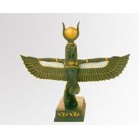 Statuette De La Desse Isis-Hathor Aile - 21 Ko