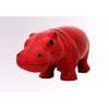 Hippopotame  Rouge 18cm