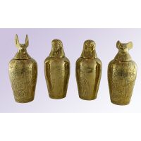 4 Vases Canopes En Cuivre - 20 Ko