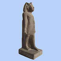 Statue Du Pharaon Amenhotep III - 29 Ko