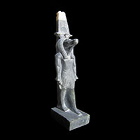 Statue Du Dieu Sobek En Statite - 25 Ko