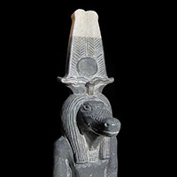 Statue Du Dieu Sobek En Statite - 30 Ko
