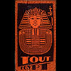 Serviette De Bain En Coton D'Egypte: Masque D'or De Toutankhamon 