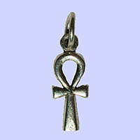 Bijoux Pharaonique Croix Ankh Petite En Argent - 26 Ko