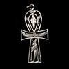 Bijoux Croix Ankh Avec Horus En Argent