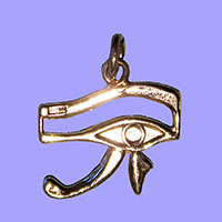 Bijoux Pharaonique Pendentif Oeil D'Horus (Oudjat) En Argent - 35 Ko