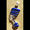 Bijoux Profil De Nfertiti En Argent Avec Incrustation Lapis-Lazuli