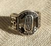 Bijoux Bague Chevalire Cartouche En Argent