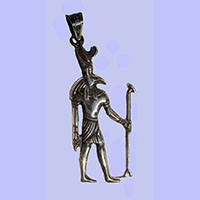 Bijoux Pharaonique : Seth En Argent 800/1000 - 30 Ko