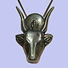 Bijoux Desse Vache Hathor En Argent