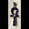 Bijoux Pharaonique Croix Ankh Avec Incrustation Lapis-Lazuli