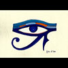 Peinture Gouache Sur Papier Type Canson : Oeil D'Horus