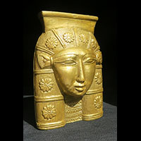 Statuette Tte D'Hathor En Statite - 36 Ko