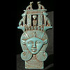 Statuette Tte D'Hathor En Statite