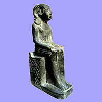 Statue Du Pharaon Ramss II Enfant - 33 Ko