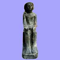 Statue Du Pharaon Ramsès II Enfant - 29 Ko