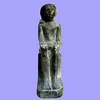 Statue Du Pharaon Ramss II Enfant - 29 Ko