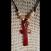 Pendentif Amulette Ankh  En Statite