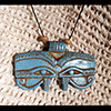 Pendentif Amulette Oeil D'Horus Turquoise