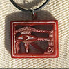 Collier Pendentif Amulette Oeil D'Horus