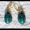 Boucle D'oreille Amulette Scarabe