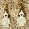 Pendentif Boucles D'oreilles Amulette Noeud D'Isis Ou Noeud Tit