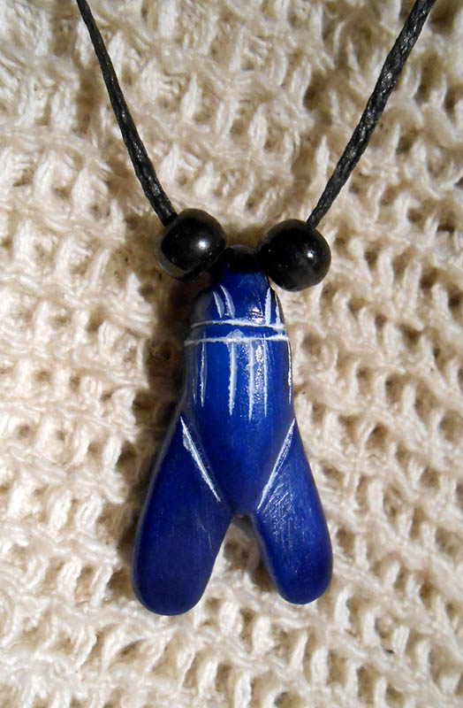 Bijoux Amulette Mouche De Pharaon En Pierre Statite - 111 Ko