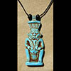 Pendentif Amulette Du Dieu Bs En Statite