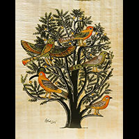 Papyrus Arbre De Vie - 52 Ko