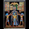 Papyrus Ramss II Recevant La Vie (Ankh) De Seth Et Horus
