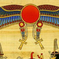 Zoom Sur Une Partie Du Papyrus - 38 Ko