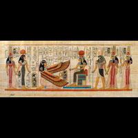 Papyrus Isis Et Nfertari - 35 Ko