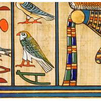 Zoom Sur Une Partie Du Papyrus - 40 Ko