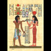 Papyrus Echange De Collier Ment Entre Ramss III Et Hathor