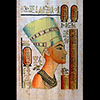 Papyrus Profil De Nfertiti