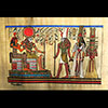Papyrus Reprsentant Nfertari Prsente Aux Dieux