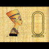 Papyrus Personnalisable  Nfertiti Avec 1 Cartouche