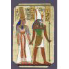 Carte Papyrus : Horus + Nfertari