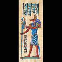 Papyrus  Dieu Anubis - 31 Ko